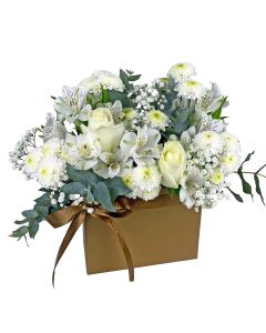 MINI BOX MIX FLORES BRANCAS BENEDITA